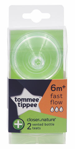 Tommee Tippee HK Sale Anti Colic Plus Teat Fast Flow Twin Pk