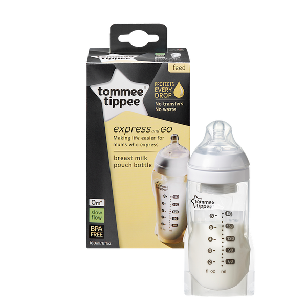 Breast milk bottles discount on the go