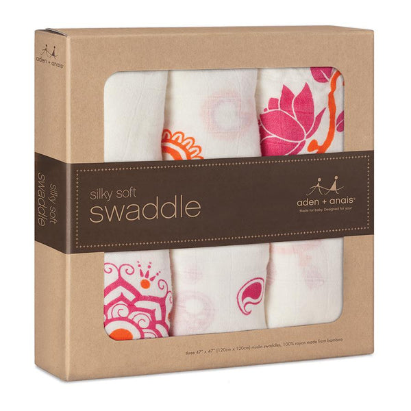 Aden Anais wrap swaddle Pyara 3 Pk Bamboo Wraps