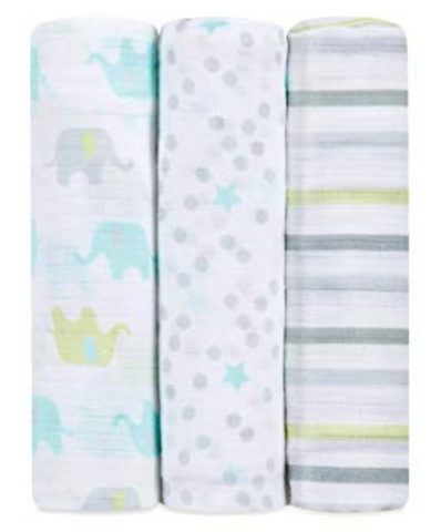 IDEALBABY SWADDLES DREAMY 3PK