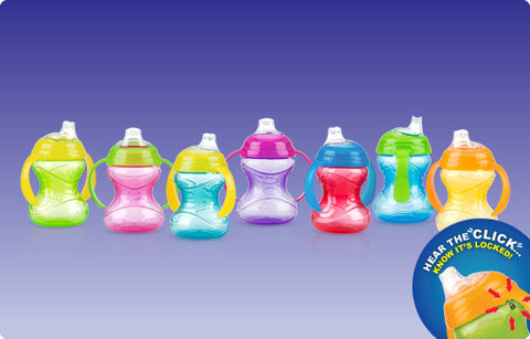 Nuby HK Sale Clik-it Grip N Sip Cup 240ml