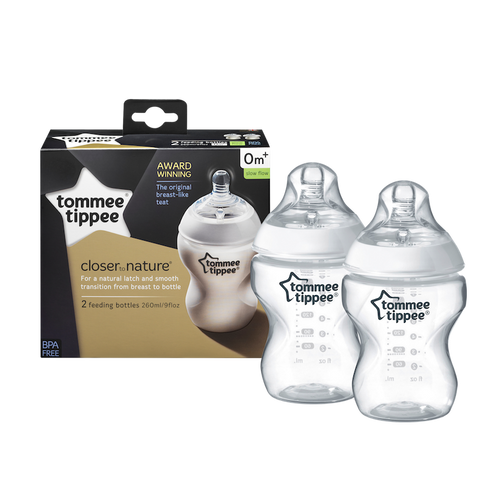 Tommee Tippee HK Sale CTN PP Bottle 260ml Twin Pk