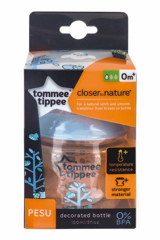 Tommee Tippee HK CTN PESU Decorated Bottle 150ml Blue