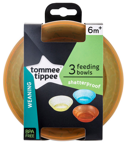 Tommee Tippee HK Sale Value Bowls 3 pcs