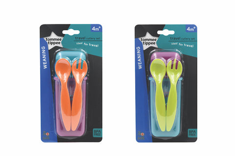 Tommee Tippee HK Sale Travel Cutlery Set