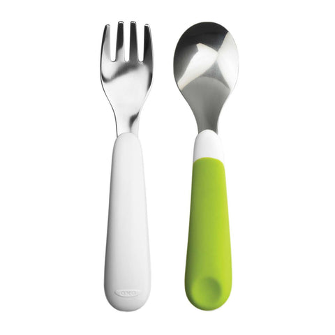 Oxo HK Sale Tot Fork & Spoon Set - BabyPark HK