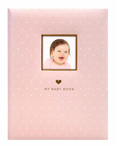 Pearhead HK Sale Sweet welcome babybook Pink - BabyPark HK