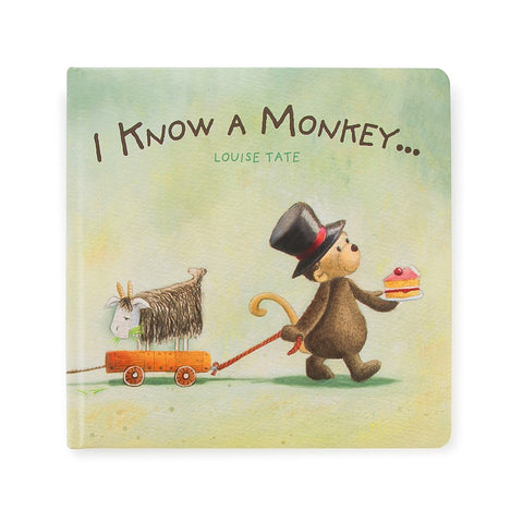 Jellycat I Know a Monkey Book HK Sale