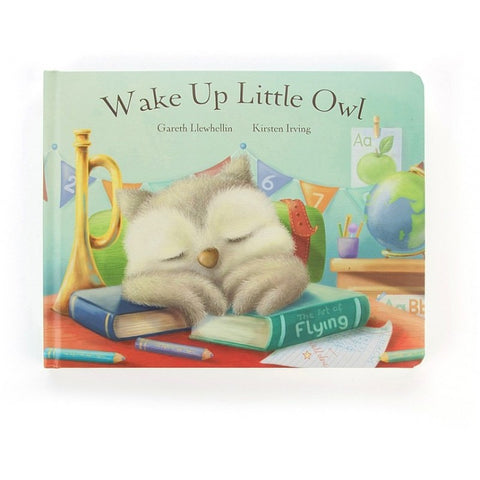 Jellycat Owl Book HK Wake Up Little Owl