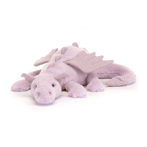 ﻿﻿Jellycat Lavender Dragon Little