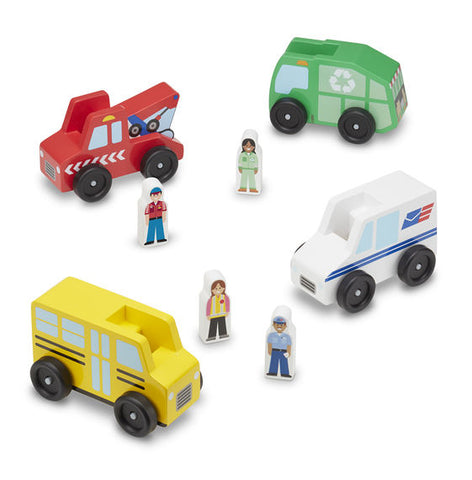 Melissa & Doug HK Sale Community Vehicle Set