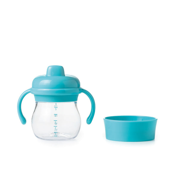 Oxo HK Sale Tot GROW SOFT SPOUT SIPPY CUP SET - 6 OZ Aqua BabyPark HK