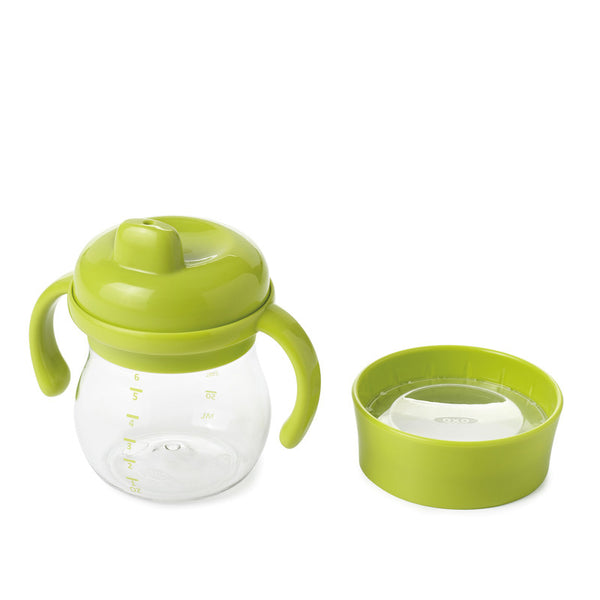 Oxo HK Sale Tot GROW SOFT SPOUT SIPPY CUP SET - 6 OZ green BabyPark HK