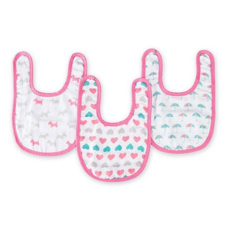 Aden+Anais Ideal baby pretty sweet little bibs - BabyPark HK