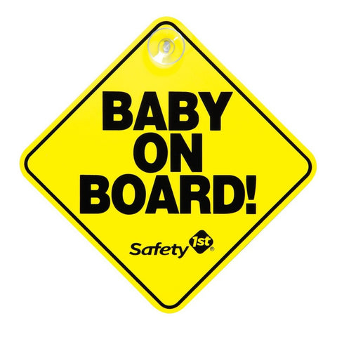 Safety 1st Baby on Board Sign