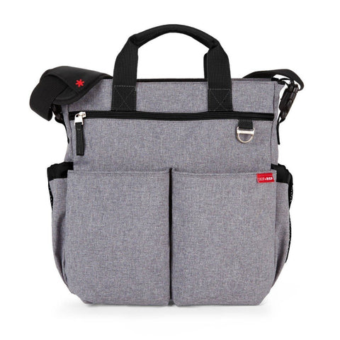 Skip Hop Diaper Bag - Duo Signature Heather Grey.  Flash Discount.