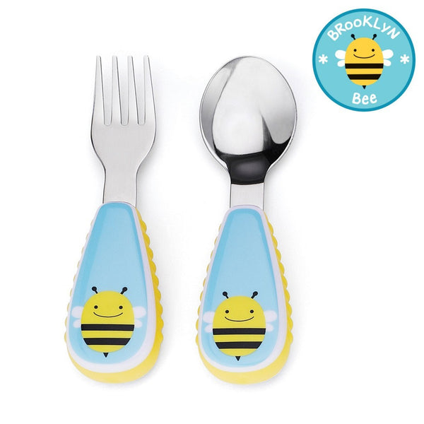 Skip Hop Zootensils Fork Spoon.  Ready in stocks.  12% discount.