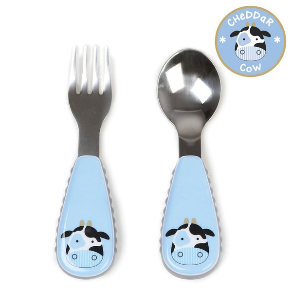 Skip Hop Zootensils Fork Spoon.  Ready in stocks.  12% discount.