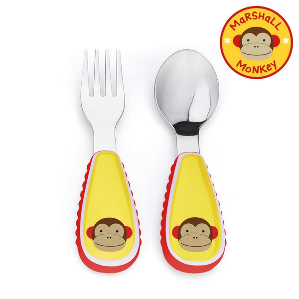 Skip Hop Zootensils Fork Spoon.  Ready in stocks.  12% discount.