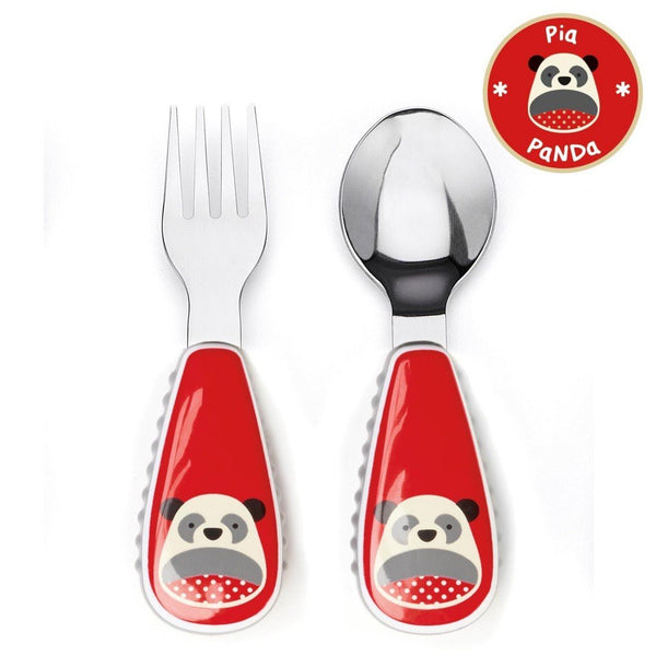  Skip Hop Zootensils Fork Spoon.  Ready in stocks.  12% discount.