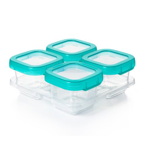 Oxo HK Sale Oxo Tot Baby Blocks Freezer Storage 6 Oz Teal